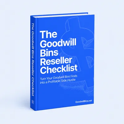 The Goodwill Bins Reseller Checklist (Free eBook)