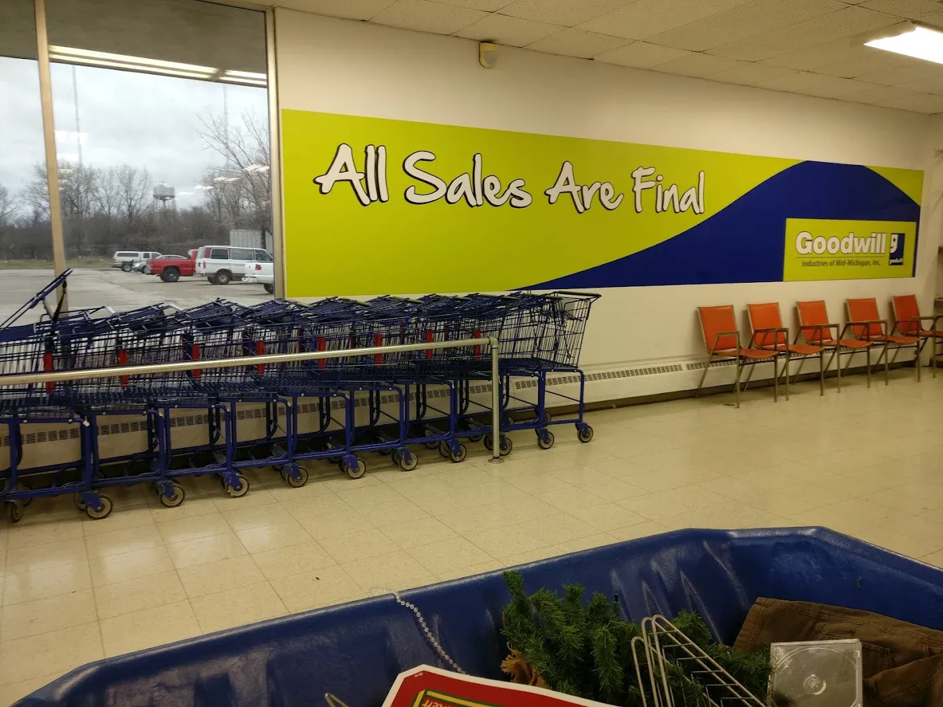 Photo of the Goodwill Bins Flint storefront