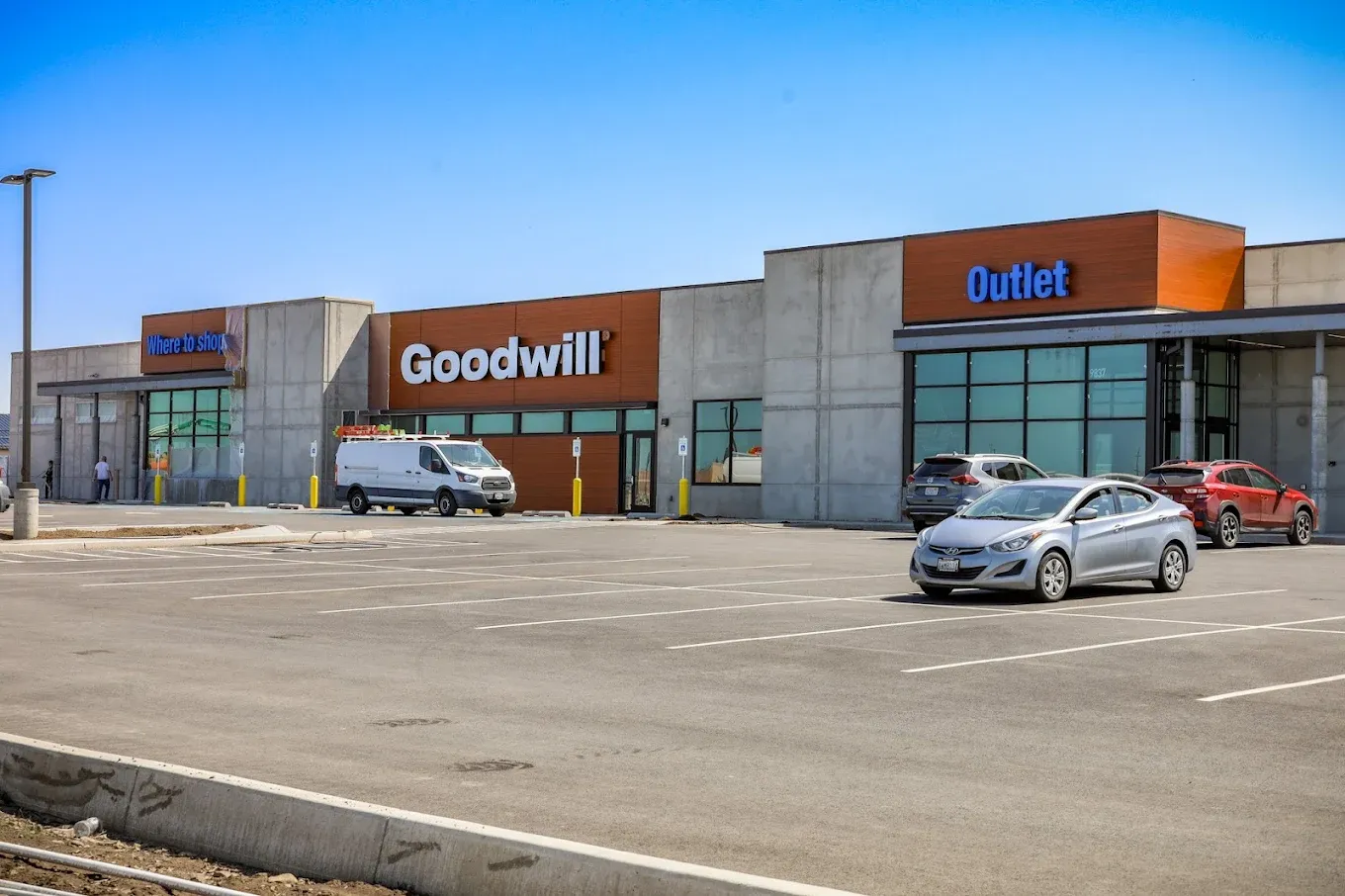 Photo of the Goodwill Bins Spokane storefront